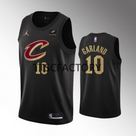 Camiseta Hombre Cleveland Cavaliers Darius Garland 10 Jordan 2022-23 Statement Edition Negro Swingman